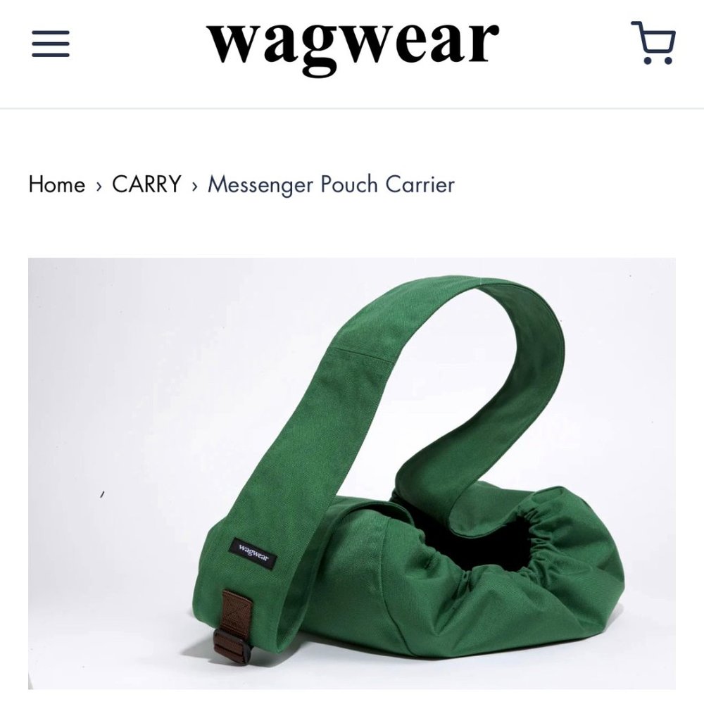 Wagwear Messenger Dog Pouch